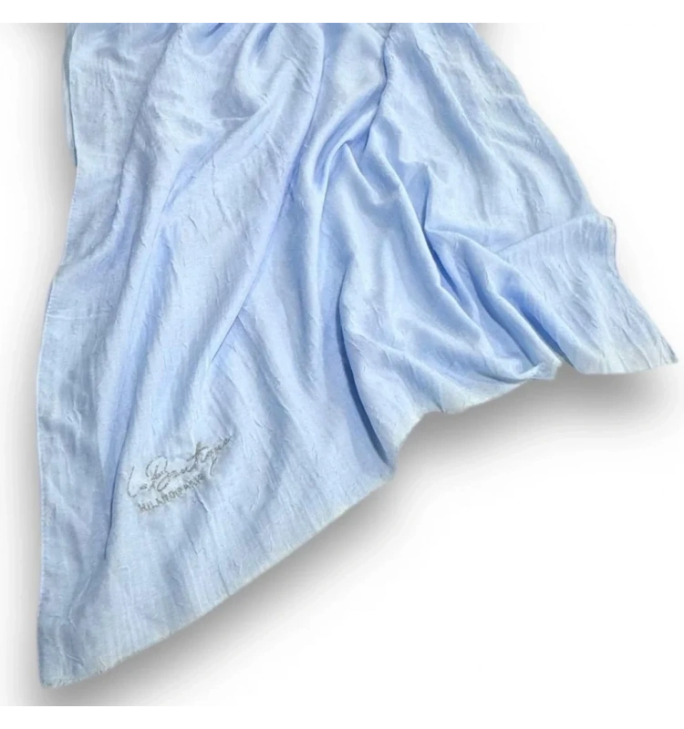 LABOUTİQUE BE HAPPY SERİSİ BAMBU KRAŞ ŞAL BEBE MAVİSİ