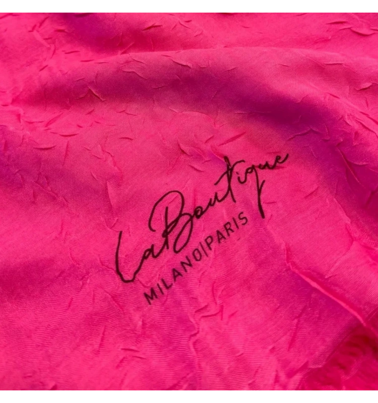 LABOUTİQUE BE HAPPY SERİSİ BAMBU KRAŞ ŞAL FUŞYA