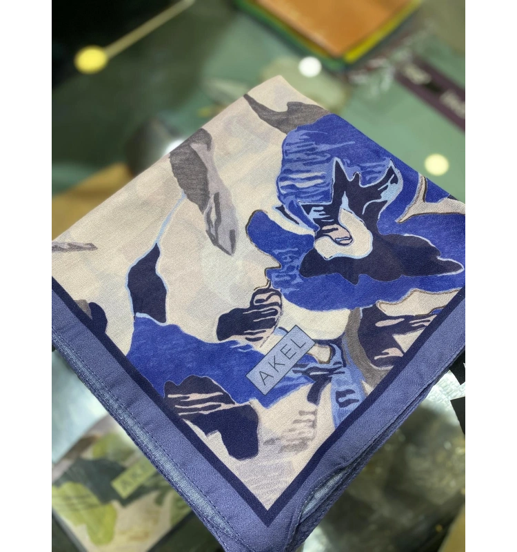 AKEL DESENLİ DECODE KAYMAZ EŞARP 0211-5