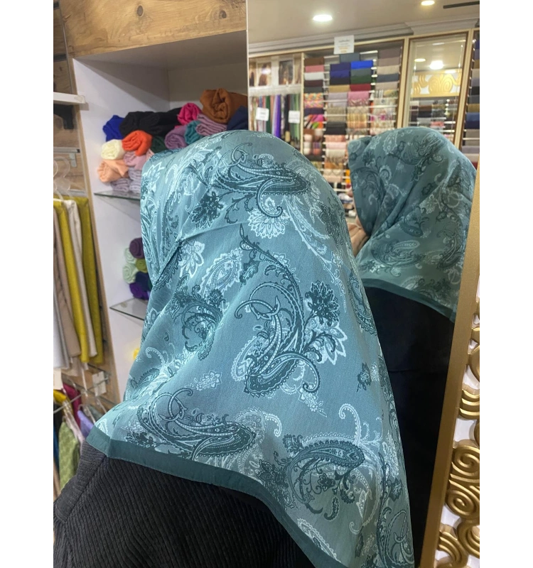 AKEL DESENLİ VİSCON PAMUK EŞARP 9613-11