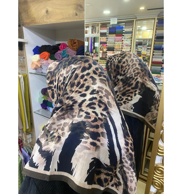 AKEL DESENLİ VİSCON PAMUK EŞARP 9614-02