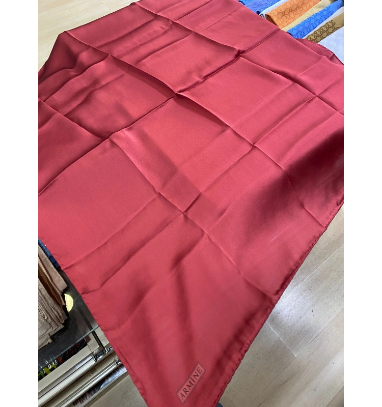 ARMİNE DÜZ RENK SURA İPEK EŞARP 22YA0010D01-76