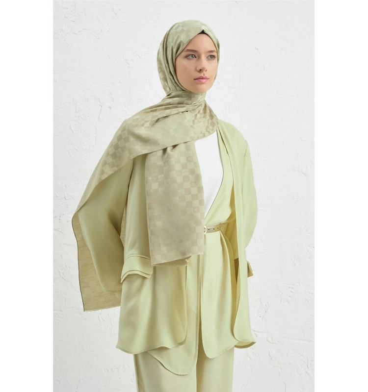 ARMİNE JAKAR İPEK DAMA ŞAL 54