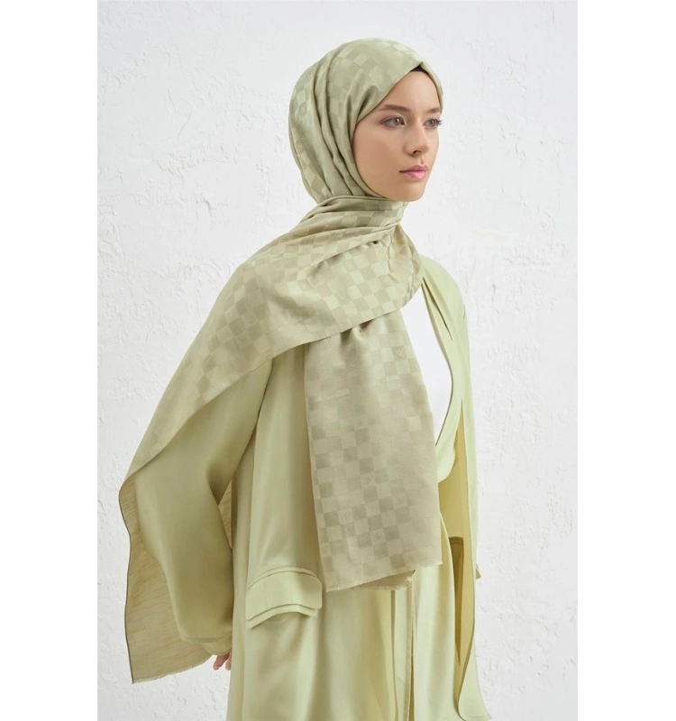 ARMİNE JAKAR İPEK DAMA ŞAL 54