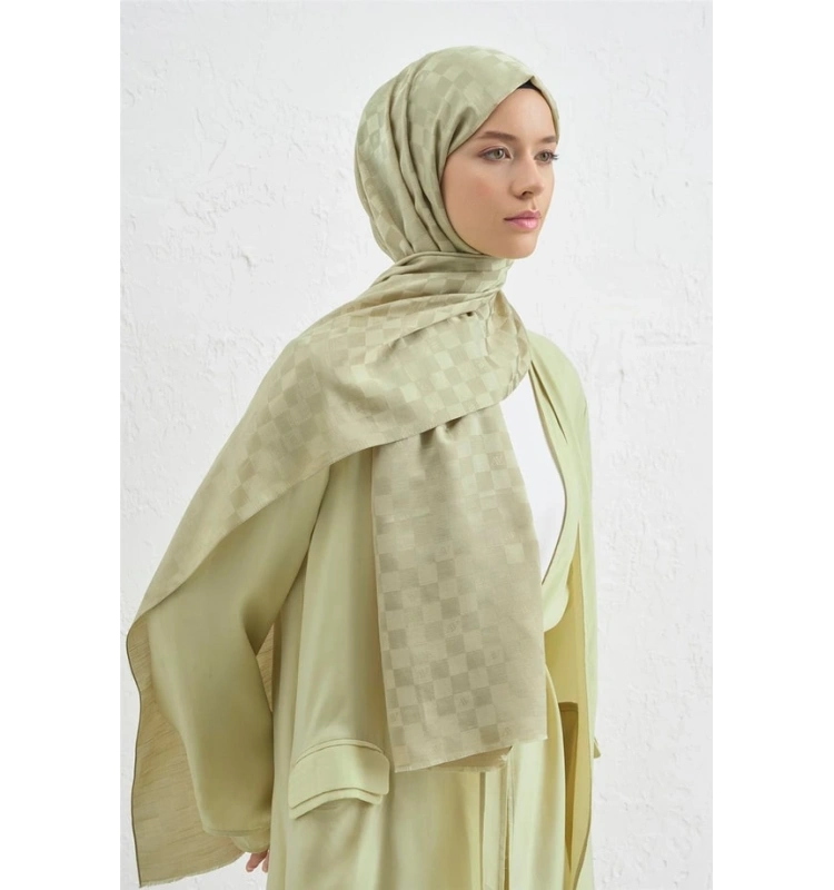 ARMİNE JAKAR İPEK DAMA ŞAL 54