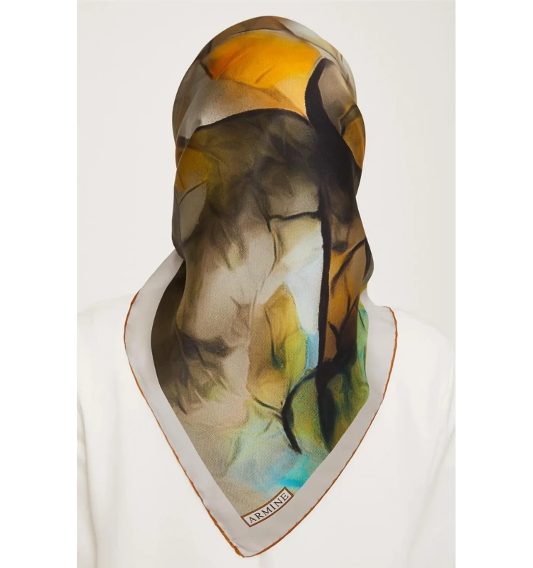 ARMİNE NOSTALJİ SURA İPEK EŞARP 23KA9014D03-50