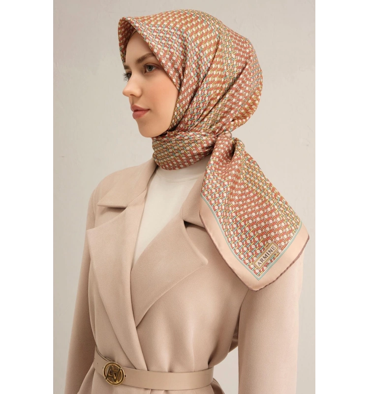 ARMİNE SURA İPEK EŞARP 25YA9319-83