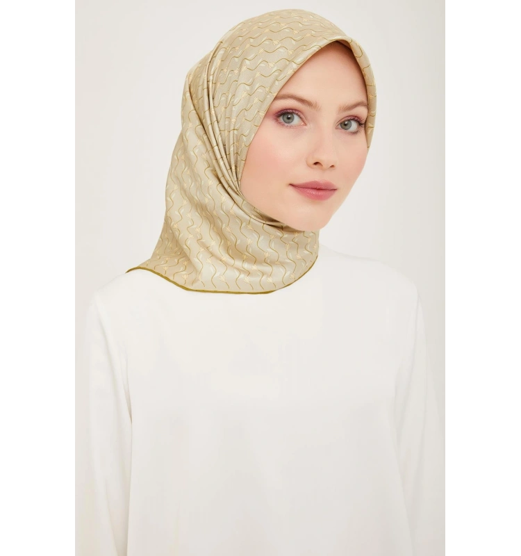 BELLİ TWİLL İPEK EŞARP 24YA3098002 05 NOSTALJİ