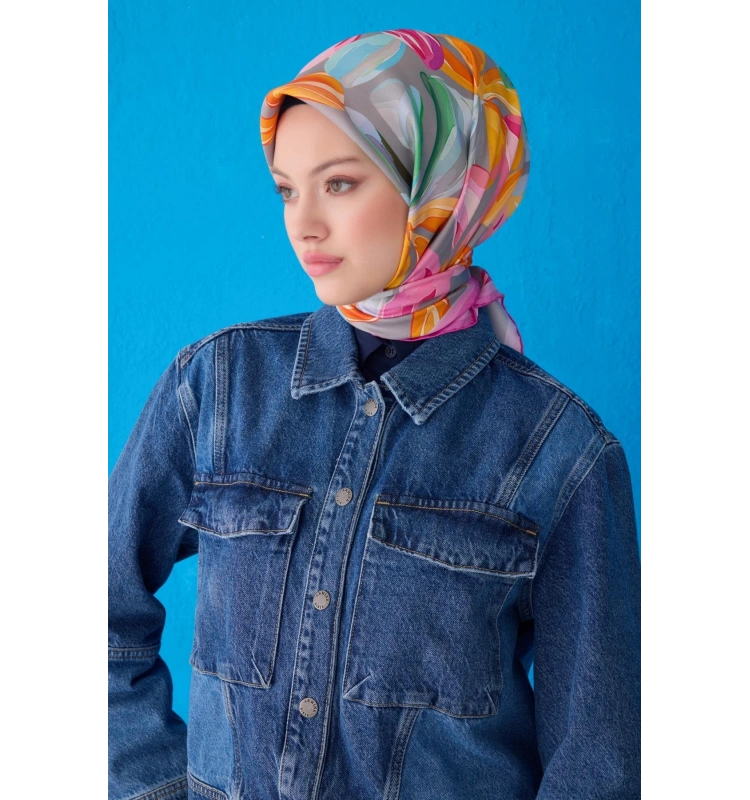BELLİ TWİLL İPEK EŞARP 25YA4107D01 34 NOSTALJİ