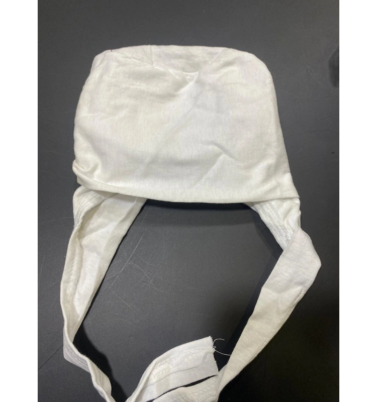 DİKİŞSİZ BONE BEYAZ-ÜÇGÜL