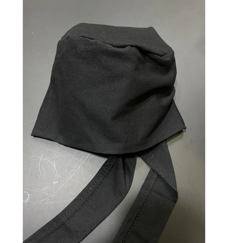 DİKİŞSİZ BONE SİYAH-ÜÇGÜL