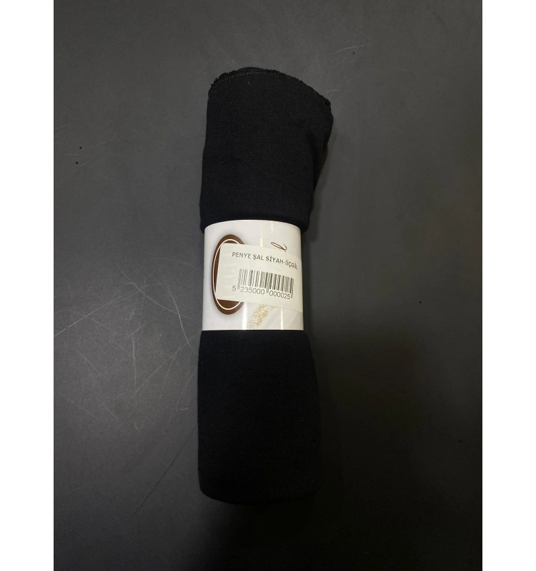 PENYE ŞAL SİYAH-ÜÇGÜL