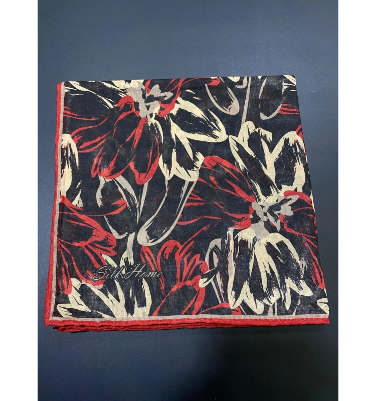 SİLK HOME SOFT PAMUKLU EŞARP DESENLİ 2312-06