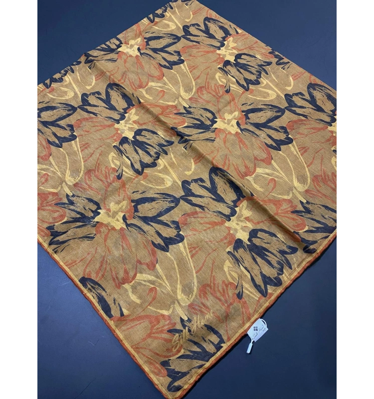 SİLK HOME SOFT PAMUKLU EŞARP DESENLİ 2312-07