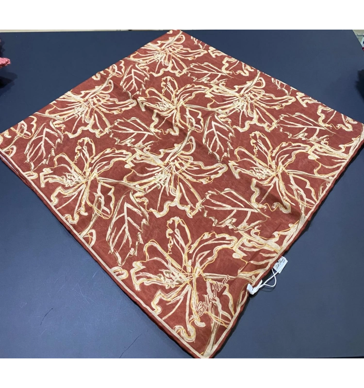 SİLK HOME SOFT PAMUKLU EŞARP DESENLİ 2325-05