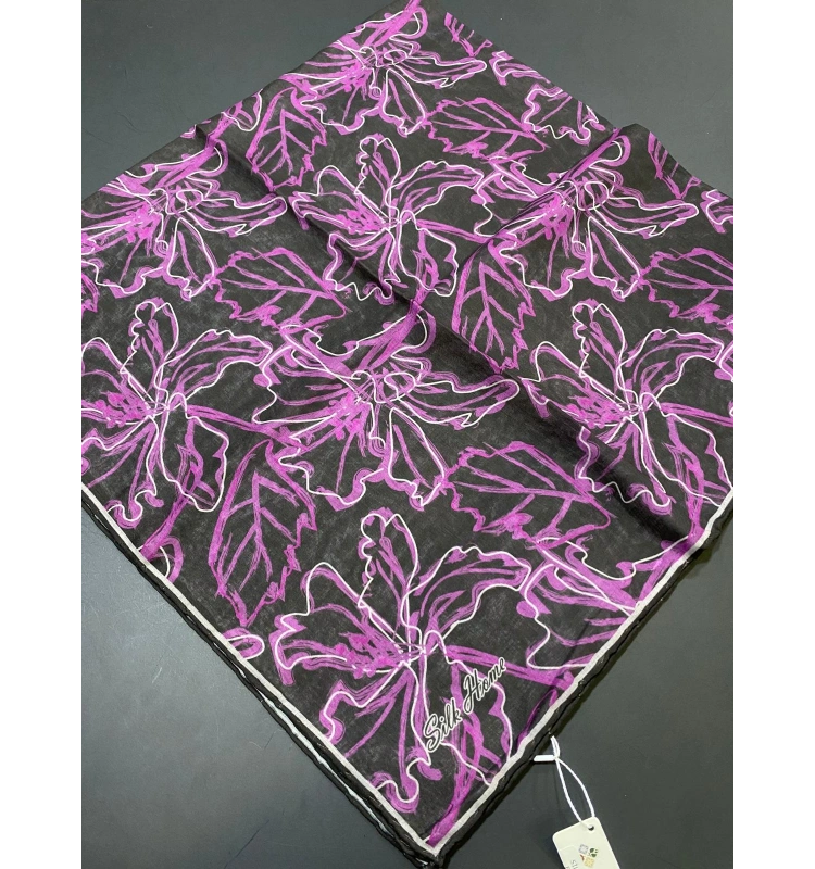 SİLK HOME SOFT PAMUKLU EŞARP DESENLİ 2325-06