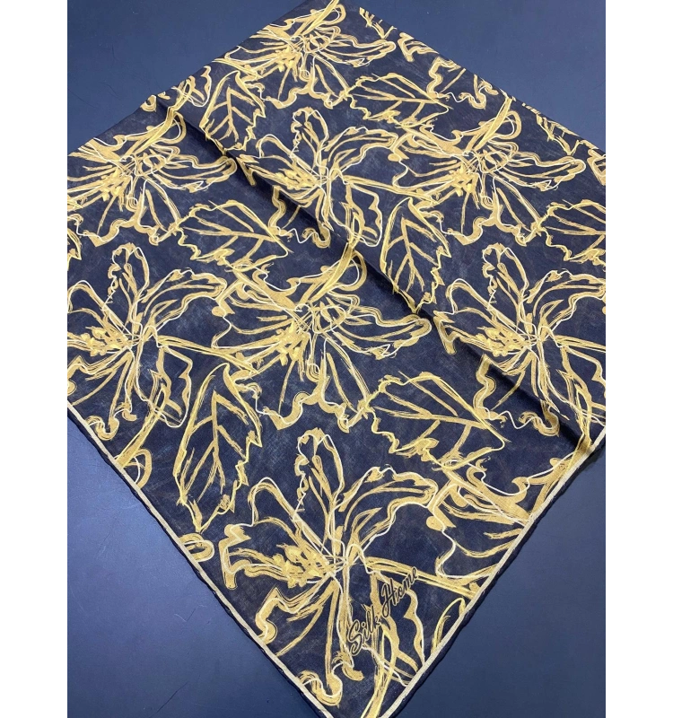 SİLK HOME SOFT PAMUKLU EŞARP DESENLİ 2325-07