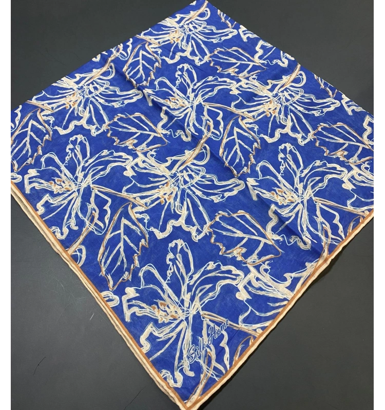 SİLK HOME SOFT PAMUKLU EŞARP DESENLİ 2325-09