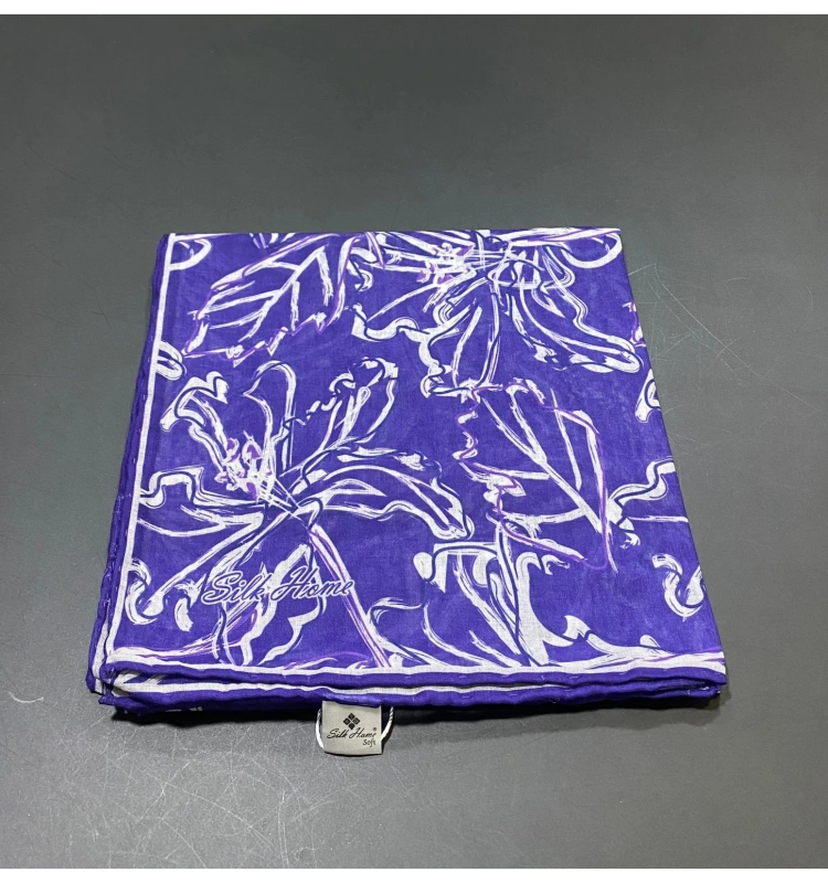 SİLK HOME SOFT PAMUKLU EŞARP DESENLİ 2325-19