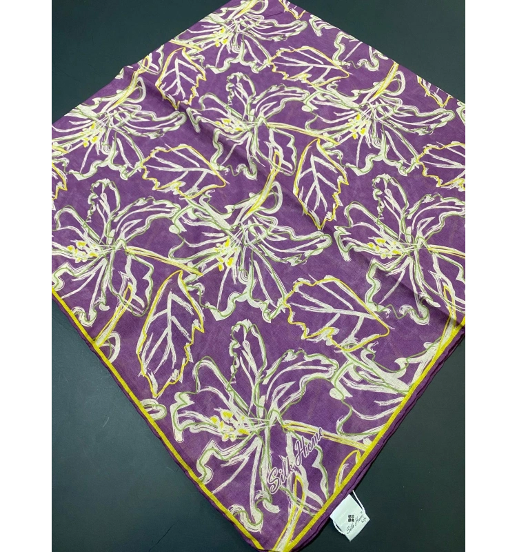 SİLK HOME SOFT PAMUKLU EŞARP DESENLİ 2325-21