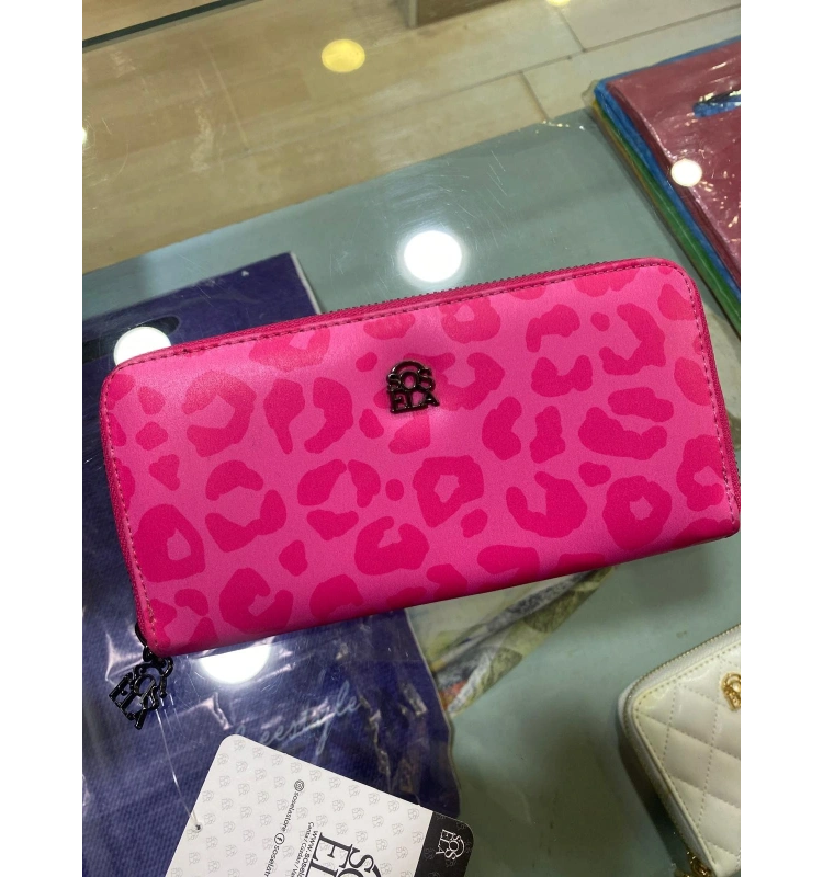 SOSELA CÜZDAN 56-4019 LEOPAR DESEN PEMBE