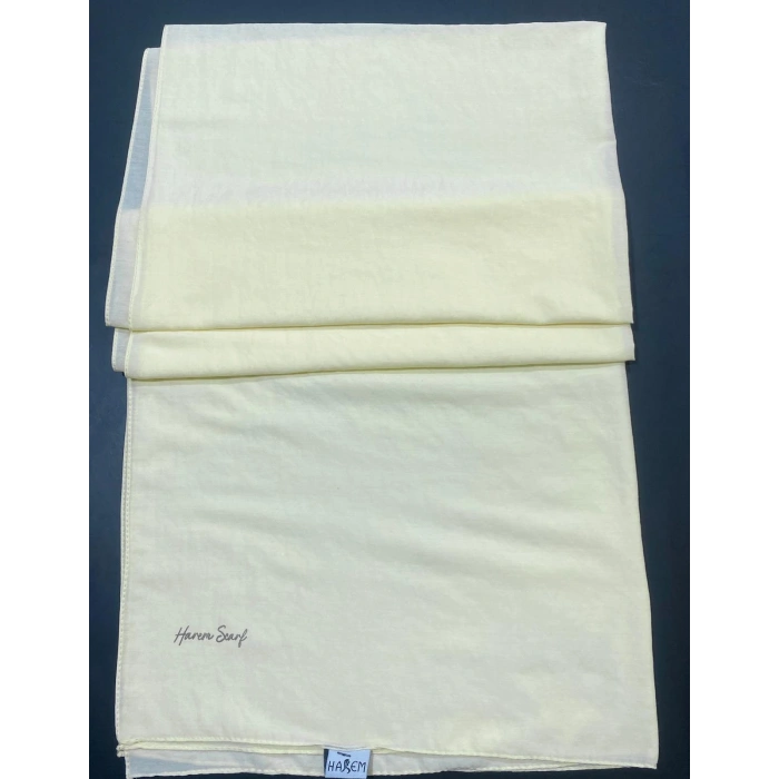 HAREM SCARF İNCİLA ŞAL-TEREYAĞI RENGİ