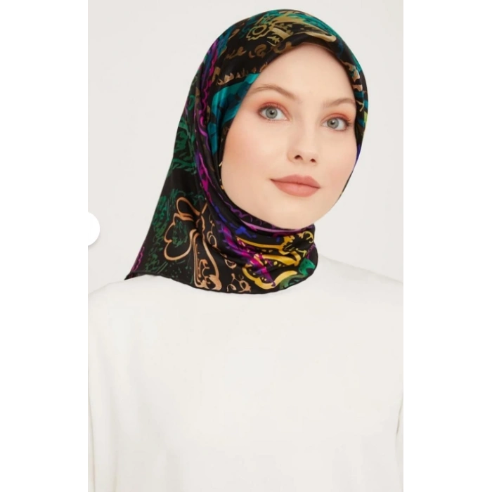 ARMİNE NOSTALJİ SURA İPEK EŞARP 23KA9037D03 35