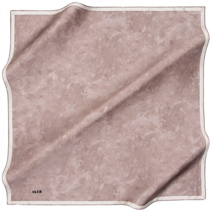 AKER BULUT DESEN SURA İPEK EŞARP 7208701-333