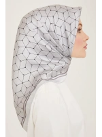 ARMİNE NOSTALJİ SURA İPEK EŞARP 24YA9166D03-02