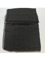 İPEKAL MÜSLİN ŞAL SİYAH GRİ