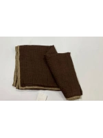 İPEKAL MÜSLİN ŞAL KAHVERENGİ KUM