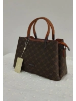 ARMİNE ÇANTA 311 KAHVE NOKTALI