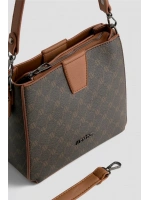 ARMİNE ÇANTA 348 KAHVE NOKTALI