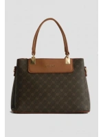 ARMİNE ÇANTA 206 KAHVE NOKTALI