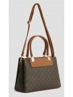 ARMİNE ÇANTA 206 KAHVE NOKTALI