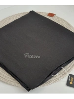 DİGİTAL KRİSTAL EŞARP DÜZ SİYAH