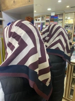 AKEL DESENLİ VİSCON PAMUK EŞARP 9611-10