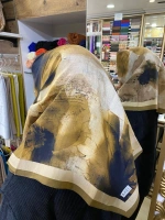 AKEL DESENLİ VİSCON PAMUK EŞARP 9612-08