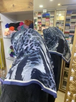 AKEL DESENLİ VİSCON PAMUK EŞARP 9614-09