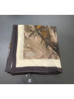 AKEL VİSCON PAMUK DESENLİ SPRİNG EŞARP 3012-07