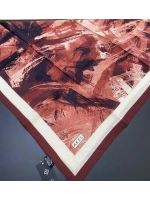 AKEL VİSCON PAMUK DESENLİ SPRİNG EŞARP 3012-13