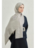 ARMİNE JAKAR İPEK DAMA ŞAL 22