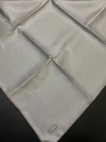 BELLİ DÜZ TWİLL İPEK EŞARP-04-GRİ