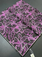 SİLK HOME SOFT PAMUKLU EŞARP DESENLİ 2325-06