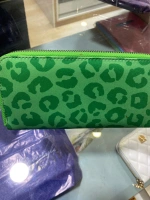 SOSELA CÜZDAN 56-4019 LEOPAR DESEN YEŞİL