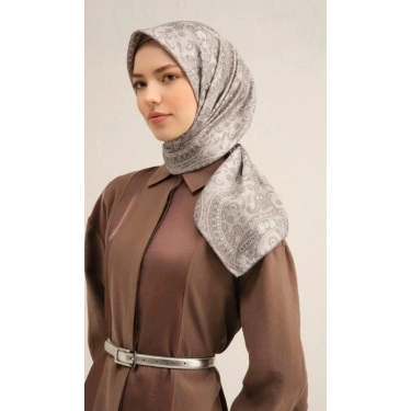 ARMİNE NOSTALJİ SURA İPEK EŞARP 25YA9304D03 02