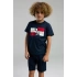 ERKEK ÇOCUK BERMUDA TAKIM - LACİVERT