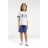 KIZ ÇOCUK BERMUDA TAKIM - Beyaz
