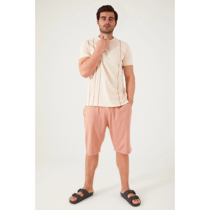 ARNETTA BABA OĞUL BERMUDA İKİLİ TAKIM - BUĞDAY