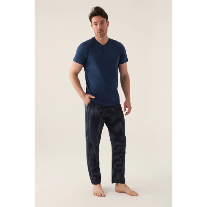 ARNETTA ERKEK İKİLİ TAKIM - KOYU İNDİGO